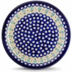 Bolesławiec TALÍŘ mělký keramický jídelní kulatý 27,5 cm 168A K2 – Sleviste.cz