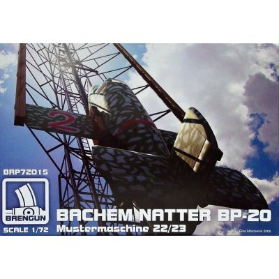 Brengun Bachem Natter BP-20 Mustermaschine 22/23 BRP72015 1:72