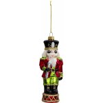 Clayre & Eef Vánoční skleněná ozdoba Louskáček v zelených kalhotech - 6*4*17 cm – Hledejceny.cz