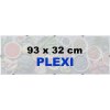 Příslušenství k puzzle BFHM Rám na puzzle Euroclip 93x32 cm plexisklo