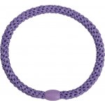 KKNEKKI Gumička do vlasů Kknekki Slim Lillac Glitter, fialová barva, textil – Zboží Mobilmania