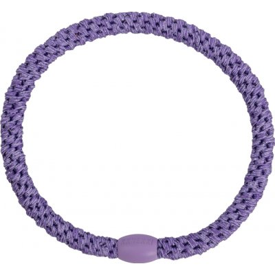 KKNEKKI Gumička do vlasů Kknekki Slim Lillac Glitter, fialová barva, textil – Zboží Mobilmania