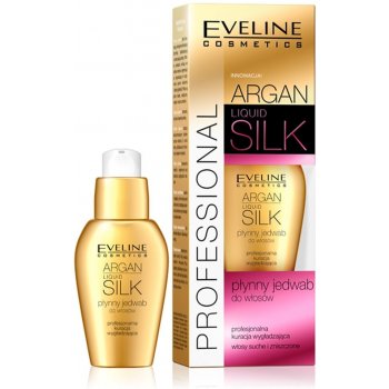 Eveline Cosmetics Argan Liquid Silk tekuté hedvábí na vlasy 37 ml