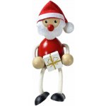Krokido Santa - dřevěná figurka – Hledejceny.cz