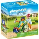 Playmobil 70193 Pacient na vozíku – Zboží Dáma