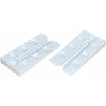 Klínky montážní plastové Delphin MK-04 bílé 50 ks, 76 x 38 x 10 mm – Hledejceny.cz
