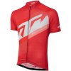 Cyklistický dres KTM Factory Line red/silver/grau Červená