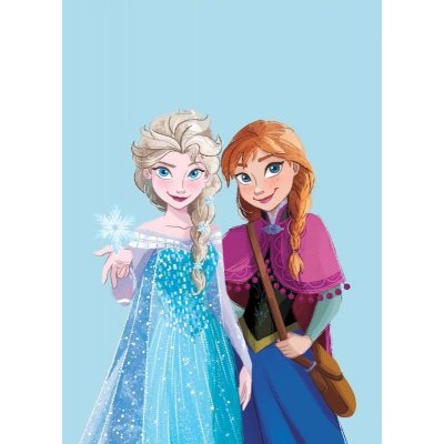FARO Fleece deka Ledové Království Anna a Elsa – Zboží Mobilmania