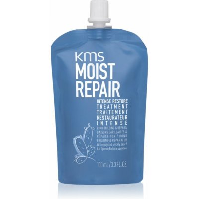 KMS Moist Repair Intense Restore Treatment intenzivní péče pro poškozené a barvené vlasy 100 ml – Hledejceny.cz