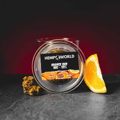 Kratom World HHC Květy Orange Bud HHC do 50% THC do 1% 1g