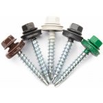 Samořezné šrouby 4,8 x 55 mm pro šikmé střechy - Farmářské šrouby SW – Barva: RAL 8004 – Hledejceny.cz