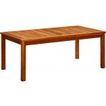 OMAXI 543535 Zahradní konferenční stolek 110 x 60 x 45 cm masivní akácie – Hledejceny.cz