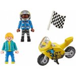 Playmobil 70380 Juniorská závodní motorka – Zboží Mobilmania