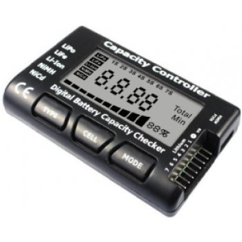 GPX Extreme Tester baterií Li-pol LiFe LiIon s displejem