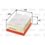 Vzduchový filtr VALEO 585047 – Hledejceny.cz