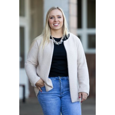 Italy fashion sako DAMIO Latte – Hledejceny.cz