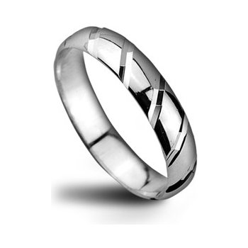 Šperky4U dámský stříbrný snubní prsten ZB52700