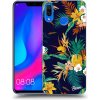 Pouzdro a kryt na mobilní telefon Huawei Picasee silikonové Huawei Nova 3 - Pineapple Color čiré