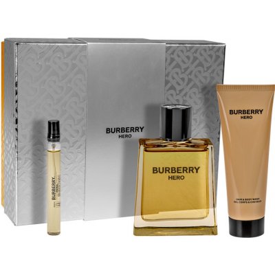 Burberry Burberry Hero EDT 100 ml + EDT 10 ml + sprchový gel 75 ml dárková sada – Zbozi.Blesk.cz