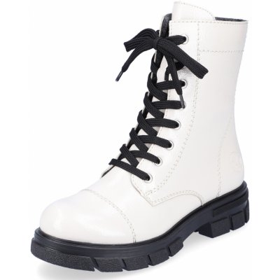 Rieker dámské kotníkové boty Z9122-80 bílá – Zboží Mobilmania