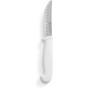 Kuchyňský nůž Hendi Univerzální nůž s vroubkovanou čepelí krátký model Bílá L 190 mm