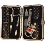 Kellermann dámská manikúra 7260 N MC černá/ stříbrné puntíky – Zboží Dáma