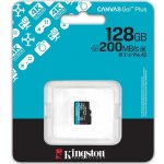 Kingston Canvas Go Plus microSDXC 128GB SDCG4/128GBSP – Zboží Mobilmania