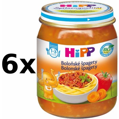 HiPP BIO Boloňské špagety 6 x 250 g