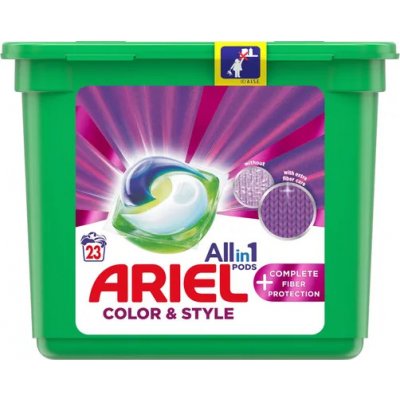 Ariel Pods Allin1 Color & Style + Fiber Protection kapsle 23 PD – Zboží Mobilmania