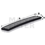 CUK6724 MANN-FILTER Filtr, vzduch v interiéru – Hledejceny.cz