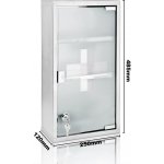 DBA Domácí lékárna uzamykatelná + klíče – Zboží Mobilmania