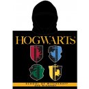 Eplus M dětské plážové pončo / osuška s kapucí Harry Potter 55 x 110 cm