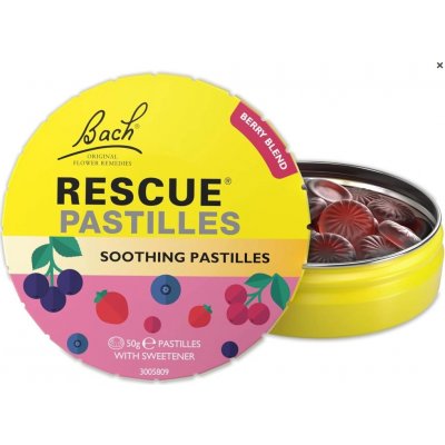 Bachovy květové esence Rescue pastilky lesní plody 50 g – Hledejceny.cz