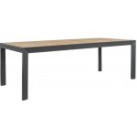 Bizzotto zahradní rozkládací stůl Belmar 220/340 x 100 cm Černý hliníkový – Hledejceny.cz