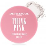 Dermacol Think Pink Refreshing Fixing Powder osvěžující fixační pudr 10 g – Zboží Dáma