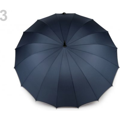 Velký rodinný deštník tm.modrý