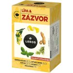 Leros Čajový dýchánek lípa & zázvor 20 x 2 g – Sleviste.cz