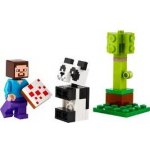 LEGO® Minecraft 30672 Steve s mládětem pandy – Zboží Dáma