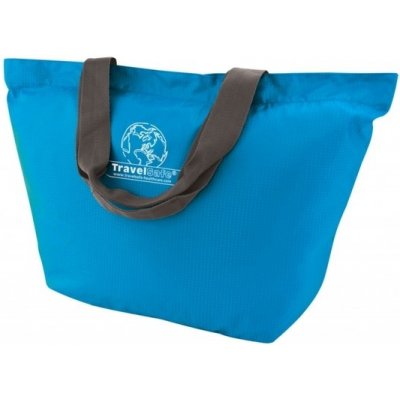 TravelSafe skládací taška Foldable Shoptasche azure – Zboží Mobilmania