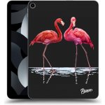 Picasee silikonový černý obal pro Apple iPad Air 5 10.9" 2022 Flamingos couple – Zbozi.Blesk.cz