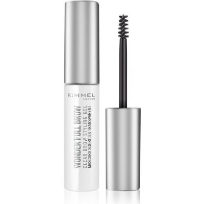 Rimmel London Brow This Way Brow Styling Gel řasenka pro zvýraznění obočí 004 Clear 5 ml – Zboží Mobilmania