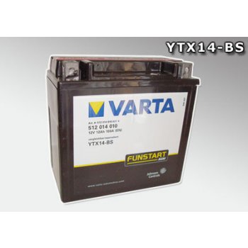 Varta YTX14-BS, 512014