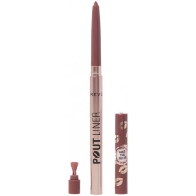 Makeup Revolution Pout Liner tužka na rty pro zvětšení objemu Doll Warm Nude 0,2 g – Hledejceny.cz