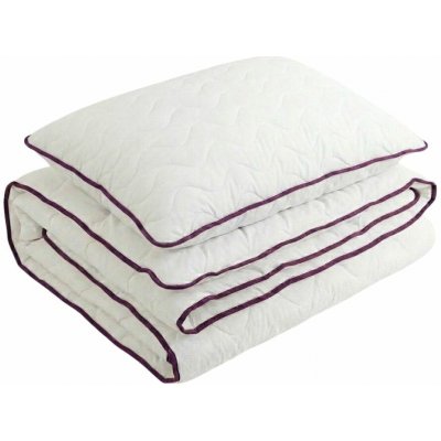 Textilomanie Set Celoroční přikrývka prošívaná 140x200 s polštářem STELLA LAVENDER přikrývka 140 x 200 70 x 90 – Zboží Mobilmania