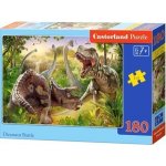 Castorland Bojující dinosauři 018413 180 dílků – Hledejceny.cz