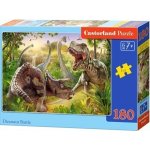 Castorland Bojující dinosauři 018413 180 dílků – Sleviste.cz