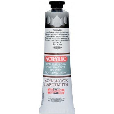 Koh-i-noor ředidlo akrylových barev 40 ml – Zboží Dáma