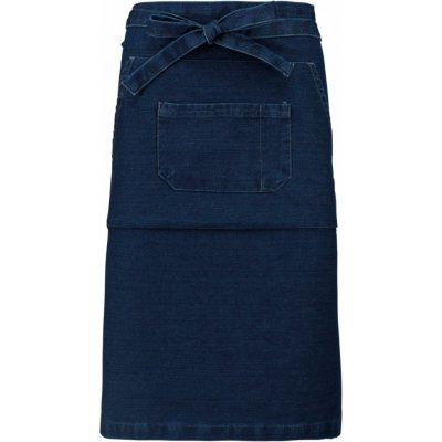 Kariban Barová zástěra středně dlouhá 60-denim – Hledejceny.cz
