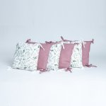 Tulimese Polštářkový mantinel do postýlky jemné růžičky mix – Zbozi.Blesk.cz