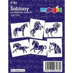 Magic papírové šablony na malování Koně – Zboží Mobilmania